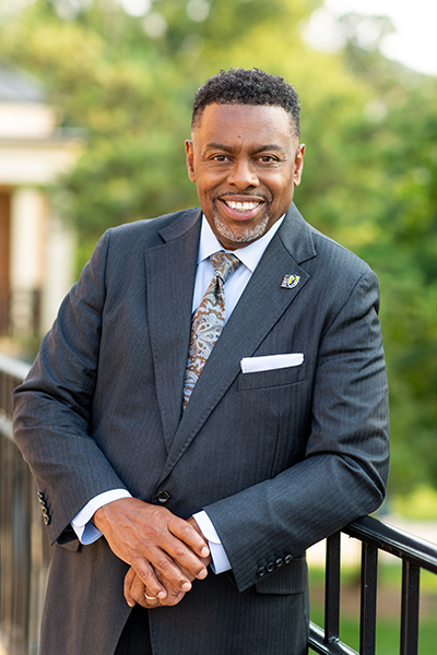 UNC-G chancellor Franklin Gilliam Jr. 
